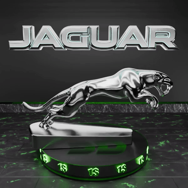 🟢 JAGUAR Car SUV Logo Emblem Badge Sign Crest Symbol Mark Insignia