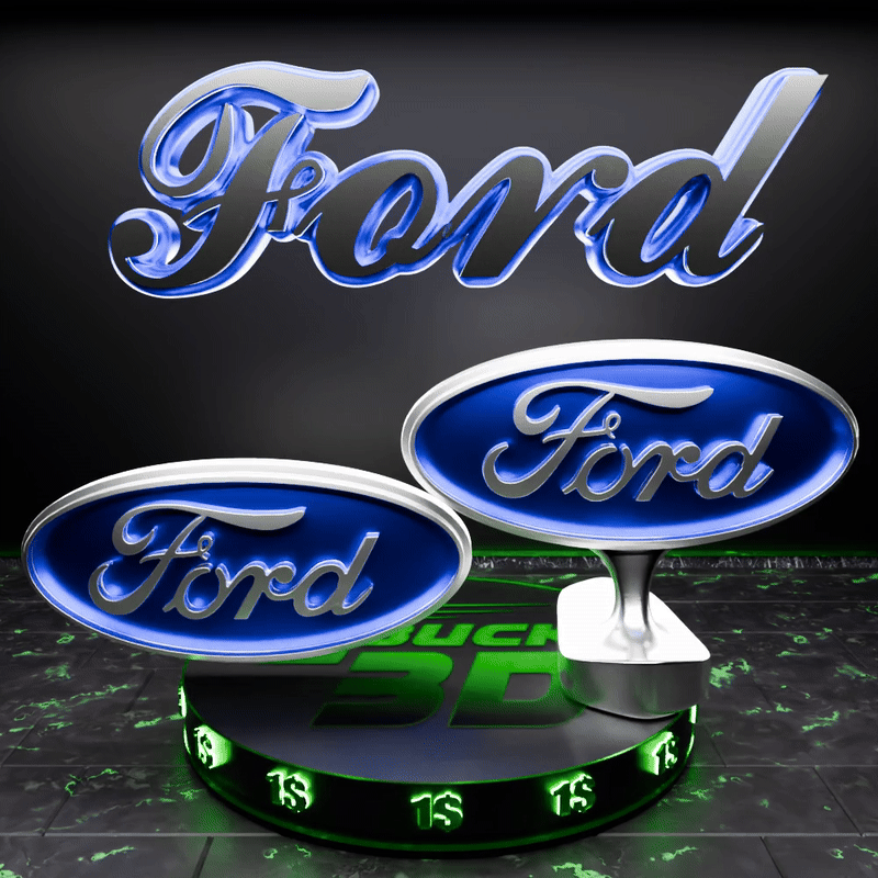 🟢 FORD Car SUV Logo Emblem Badge Sign Crest Symbol Mark Insignia