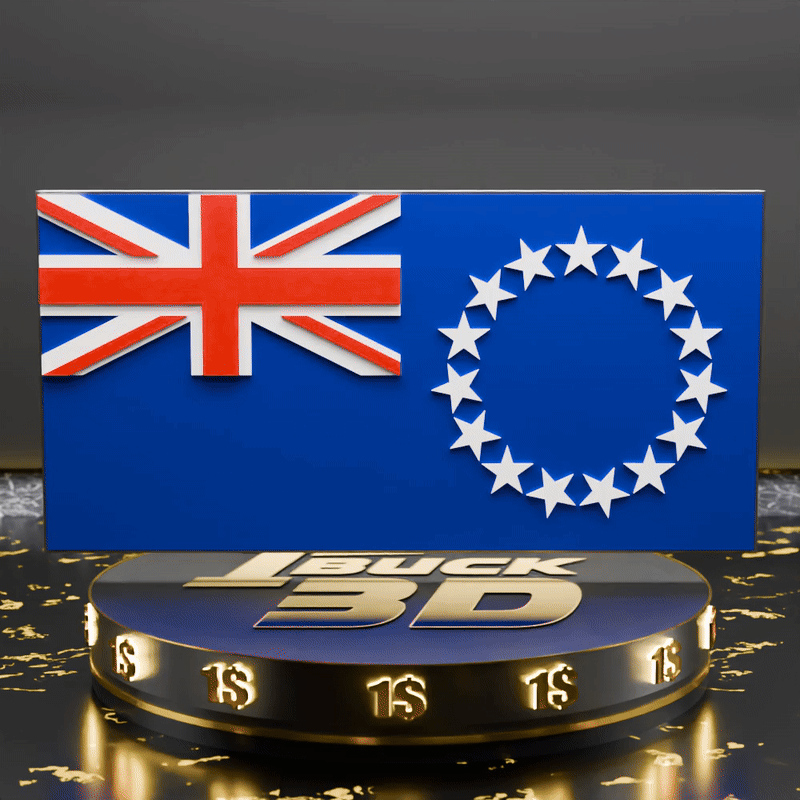 🟠The National Flag of Cook Islands