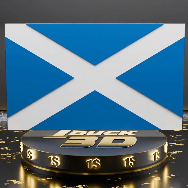 🟠The National Flag of Scotland