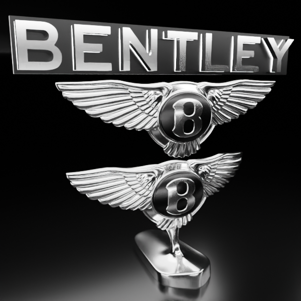 🟢 BENTLEY Car SUV Logo Emblem Badge Sign Crest Symbol Mark Insignia