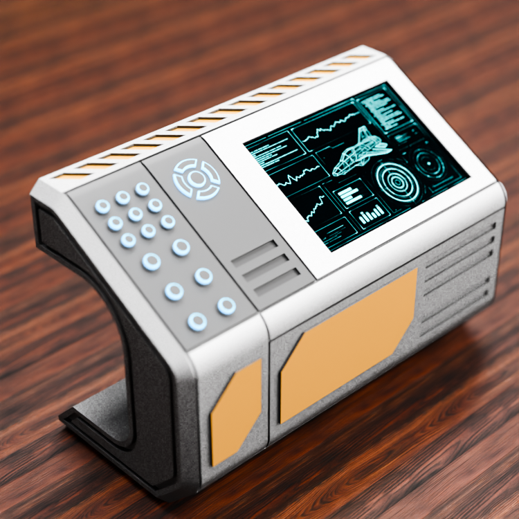 🟠Sci-Fi Control Panel for 3.75" (1:18) Figure Dioramas