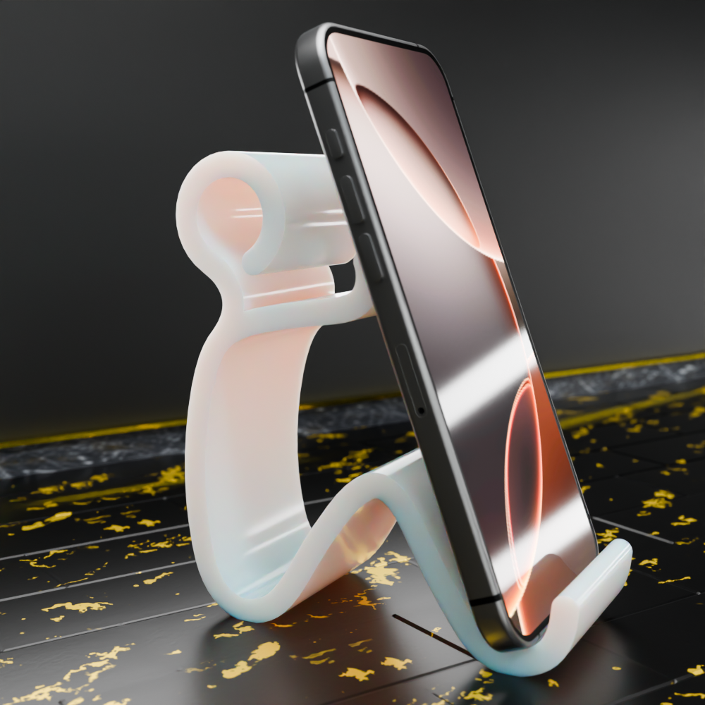 🟠Young Man Sitting Position Phone Stand Holder