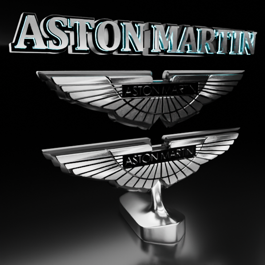 🟢 ASTON MARTIN Car SUV Logo Emblem Badge Sign Crest Symbol Mark Insignia