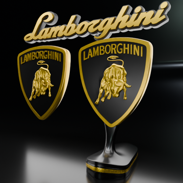 🟢 LAMBORGHINI Car SUV Logo Emblem Badge Sign Crest Symbol Mark Insignia