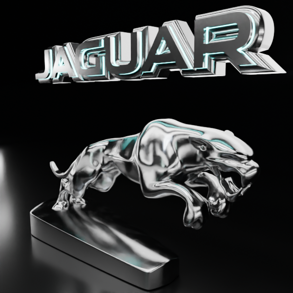 🟢 JAGUAR Car SUV Logo Emblem Badge Sign Crest Symbol Mark Insignia