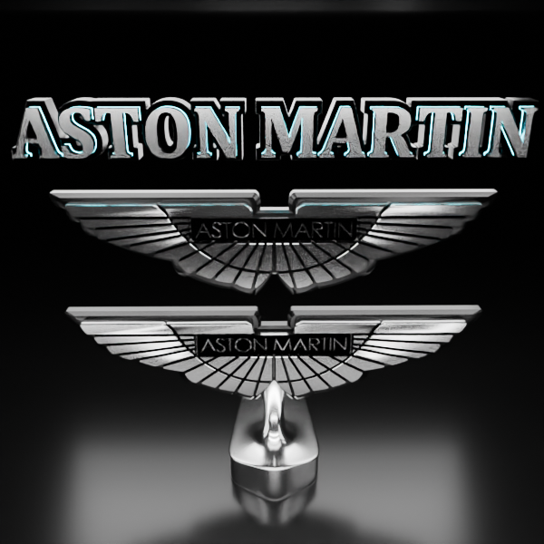 🟢 ASTON MARTIN Car SUV Logo Emblem Badge Sign Crest Symbol Mark Insignia