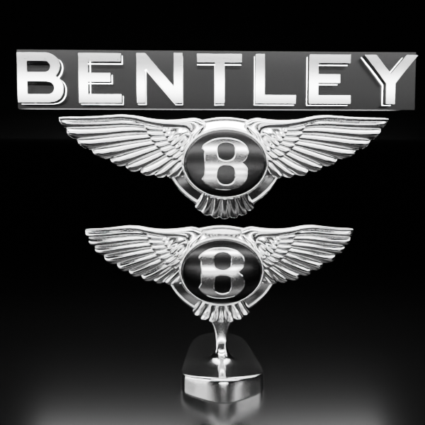 🟢 BENTLEY Car SUV Logo Emblem Badge Sign Crest Symbol Mark Insignia