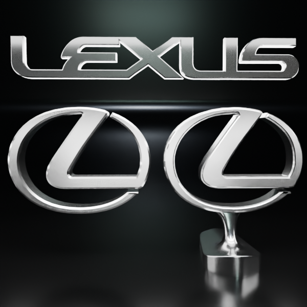 🟢 LEXUS Car SUV Logo Emblem Badge Sign Crest Symbol Mark Insignia