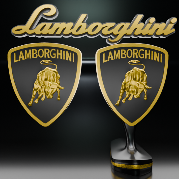 🟢 LAMBORGHINI Car SUV Logo Emblem Badge Sign Crest Symbol Mark Insignia