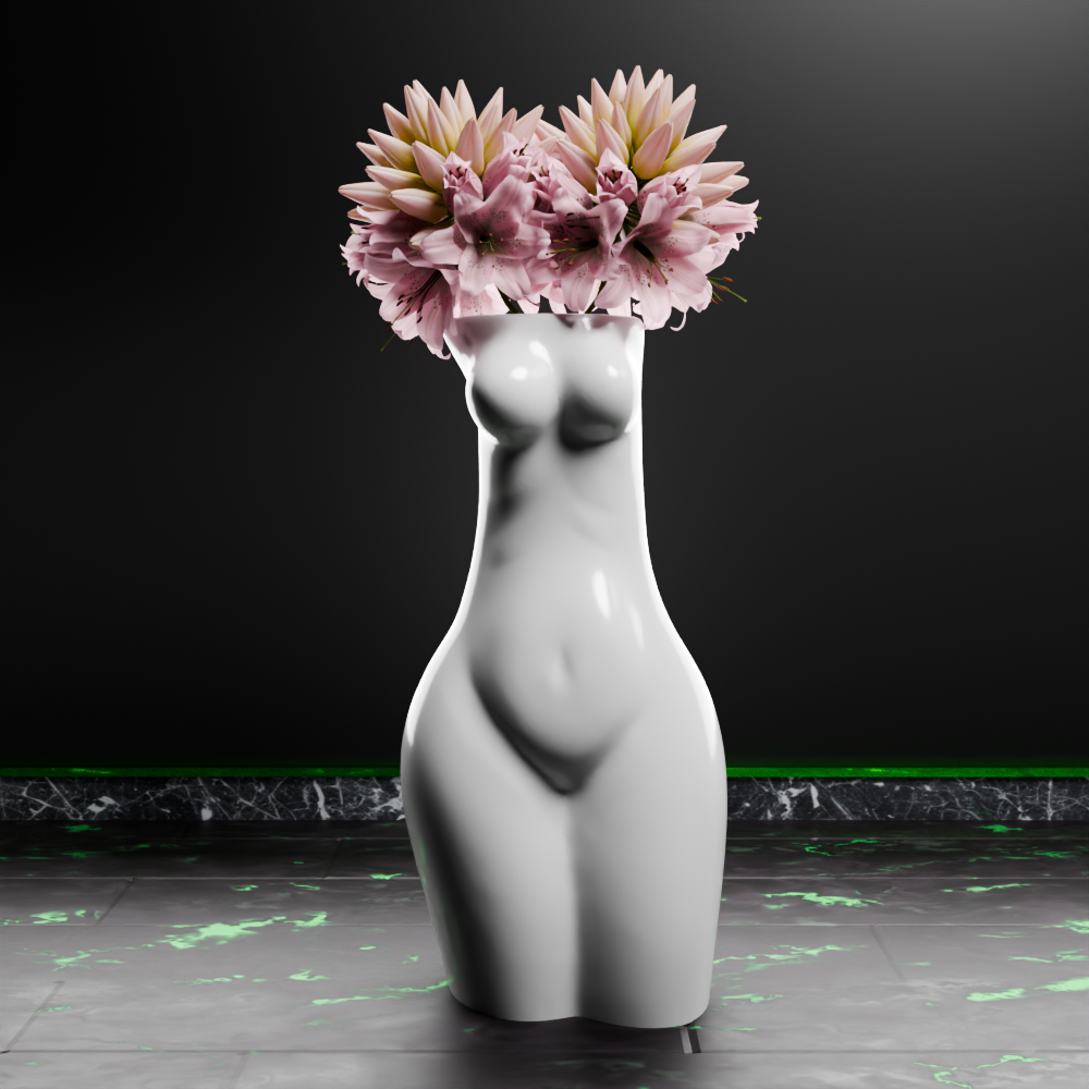 🟢 Perfect Shape Lovely Lady Woman Mannequin Vase
