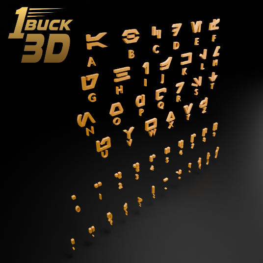 🟠Star Wars Aurebesh Alphabet, Numbers and Symbols