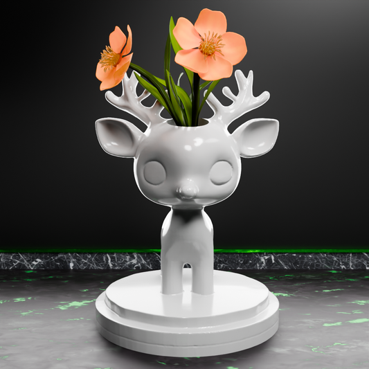 🟢 Baby Deer Vase