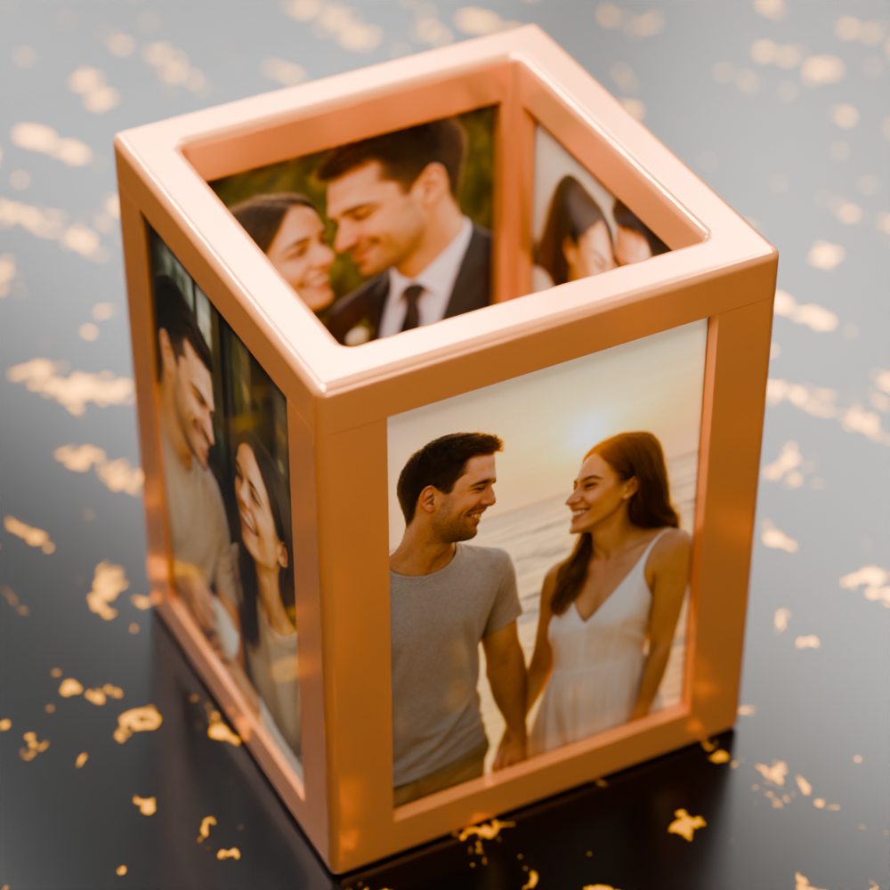 🟠Forever Love Photo Moments Memory Box Holder
