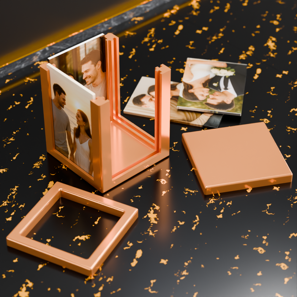 🟠Forever Love Photo Moments Memory Box Holder