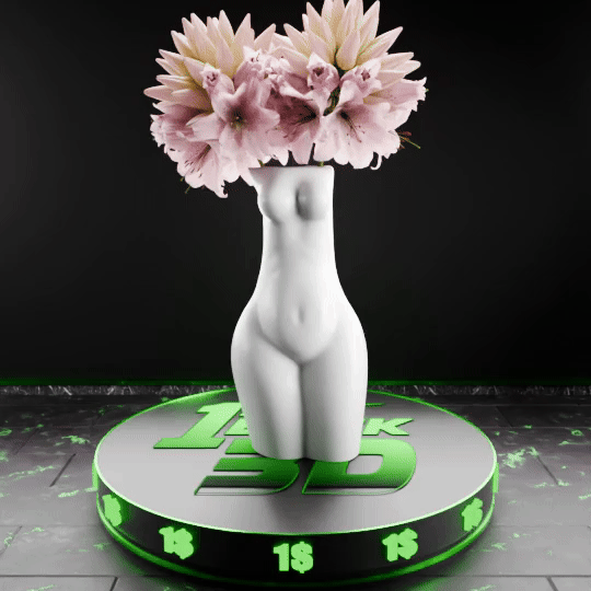 🟢 Perfect Shape Lovely Lady Woman Mannequin Vase