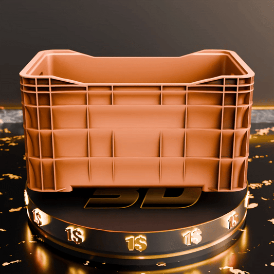 🟠 Multipurpose Transport Food Storage Crate