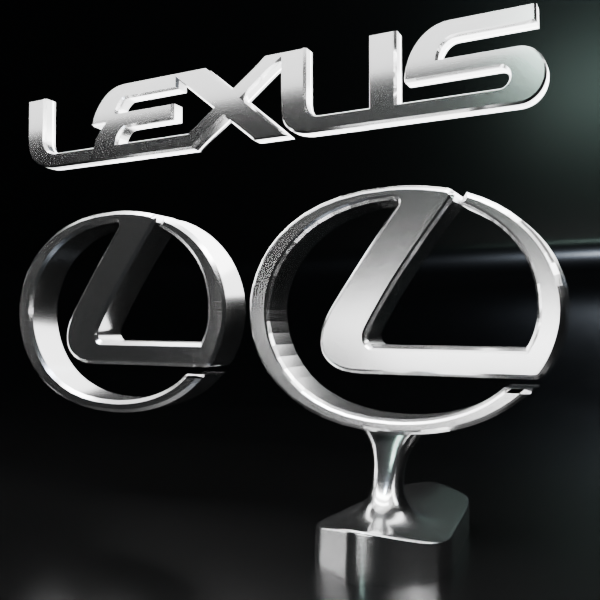 🟢 LEXUS Car SUV Logo Emblem Badge Sign Crest Symbol Mark Insignia