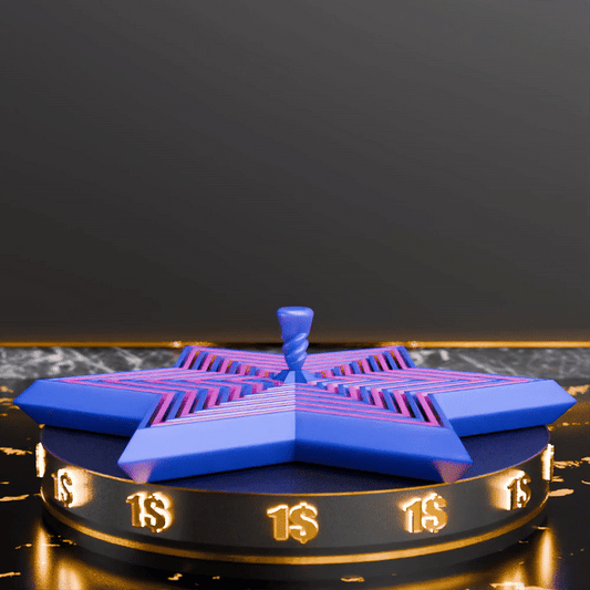 🟠 Expanded Sensory Star Satisfying Stress Releasing Fidget Toy