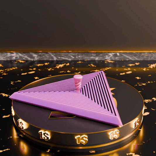 🟠 Expanded Sensory Triangle Satisfying Stress Releasing Fidget Toy