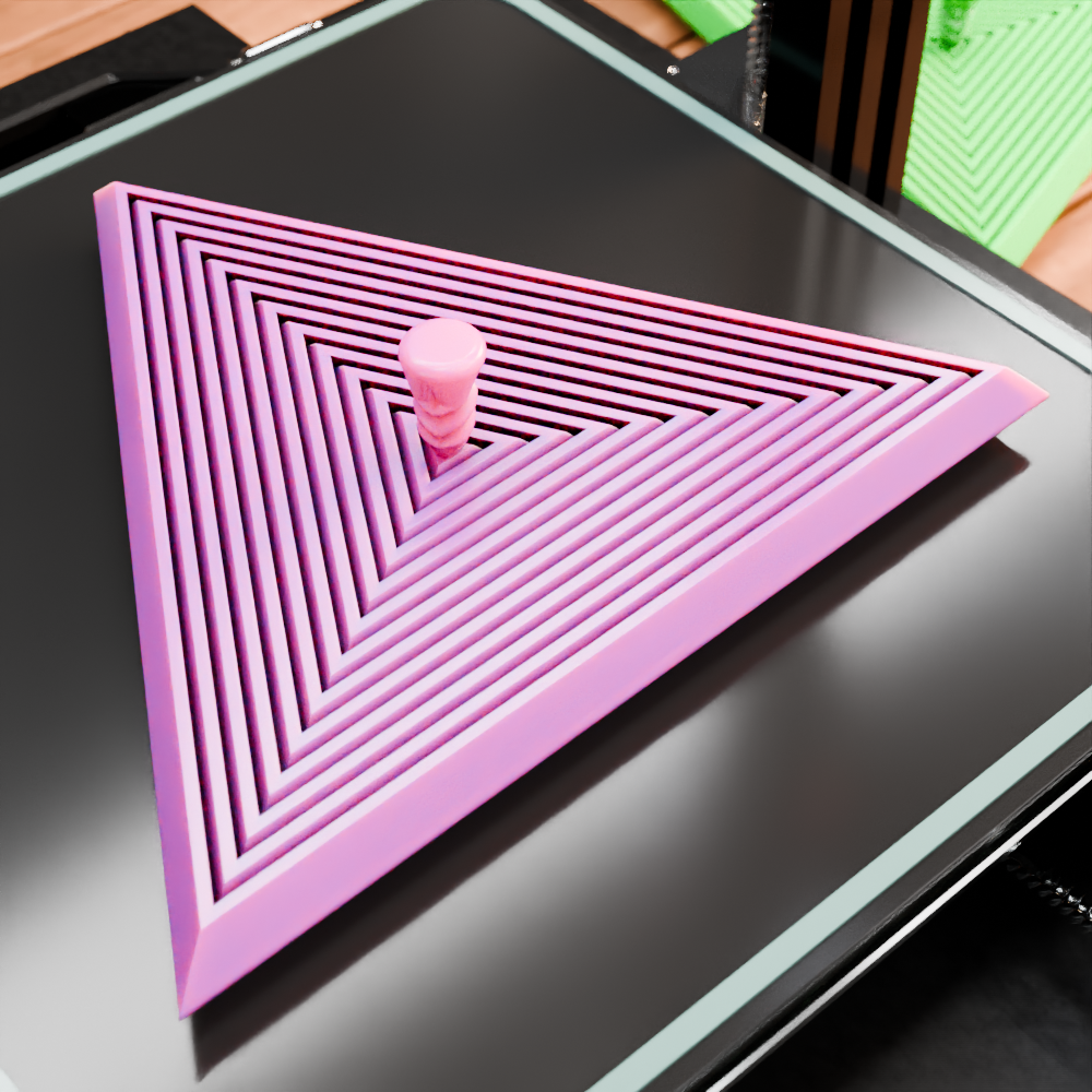 🟠 Expanded Sensory Triangle Satisfying Stress Releasing Fidget Toy