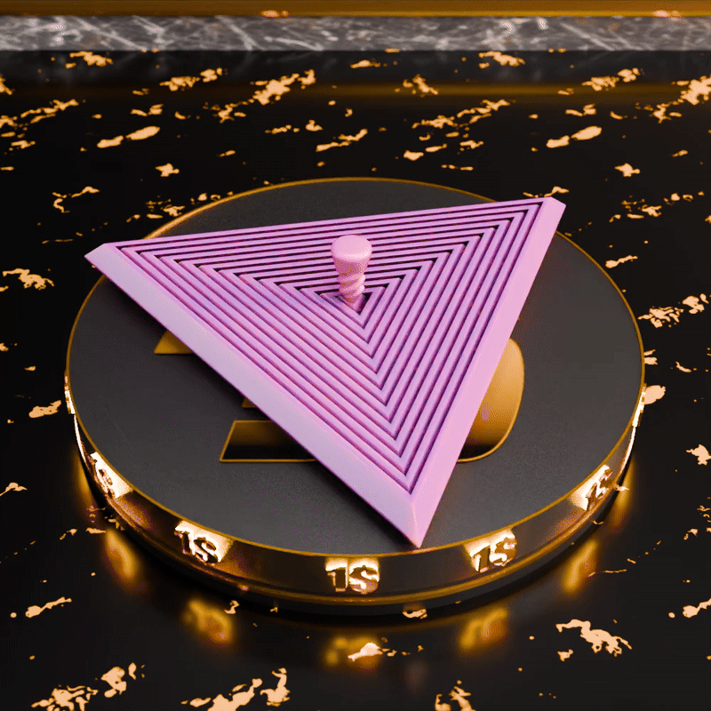 🟠 Expanded Sensory Triangle Satisfying Stress Releasing Fidget Toy