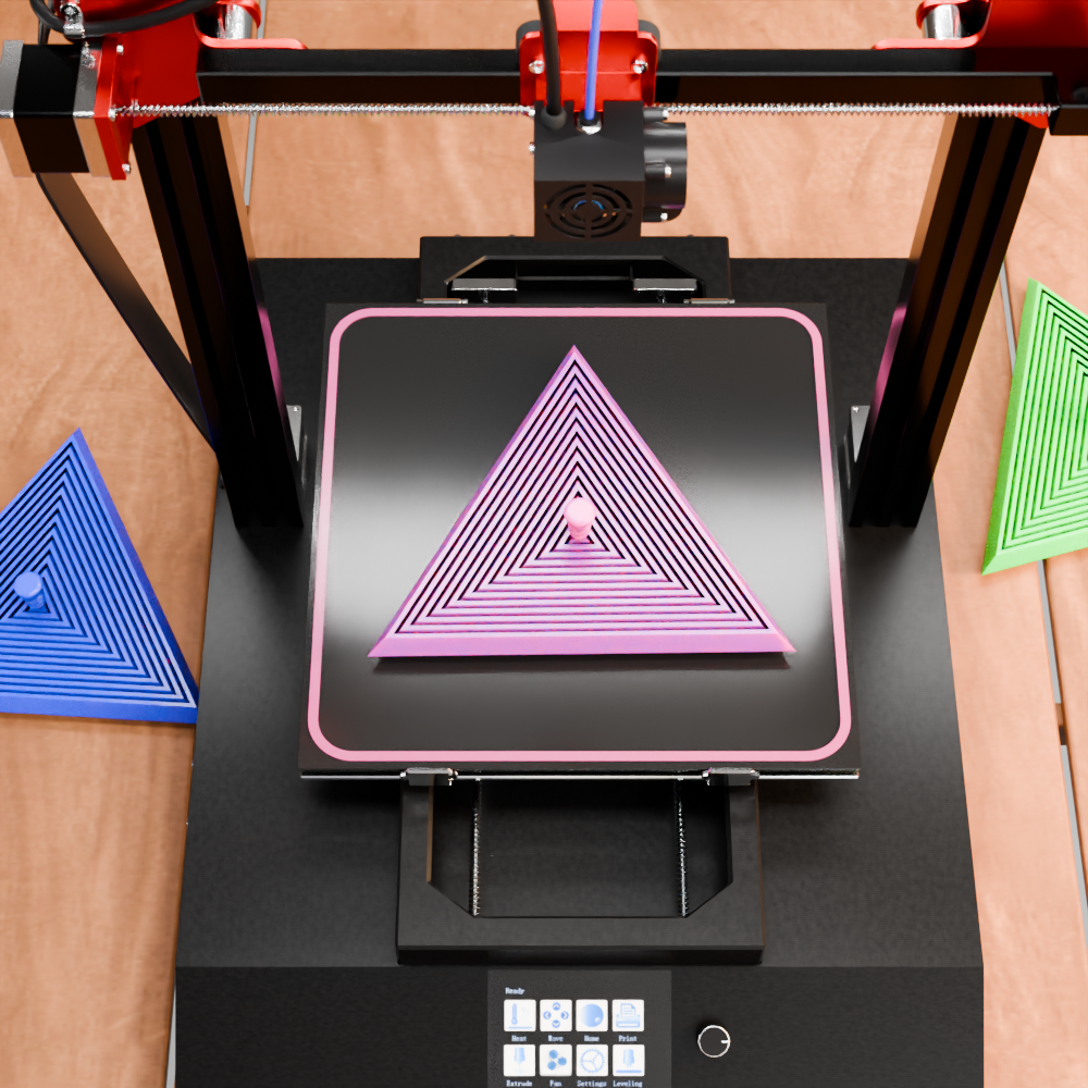 🟠 Expanded Sensory Triangle Satisfying Stress Releasing Fidget Toy