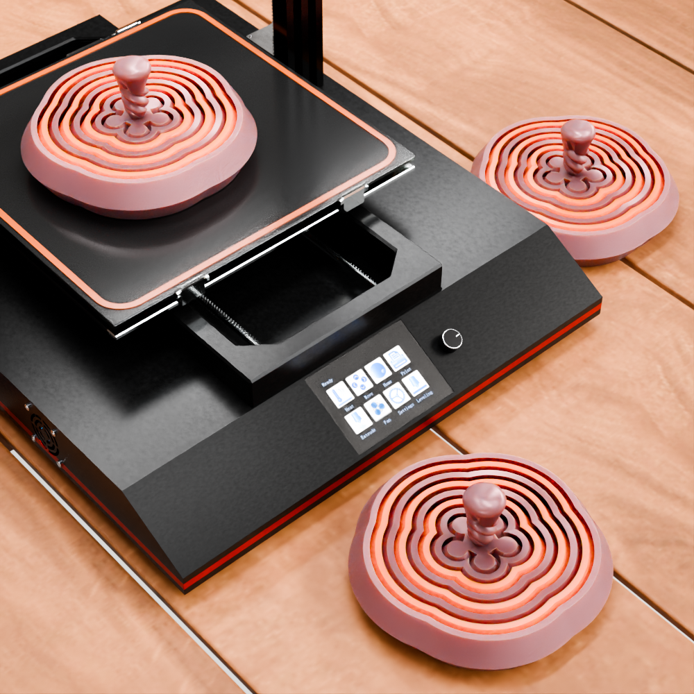 🟠 Expanded Sensory Flower Satisfying Stress Releasing Fidget Toy