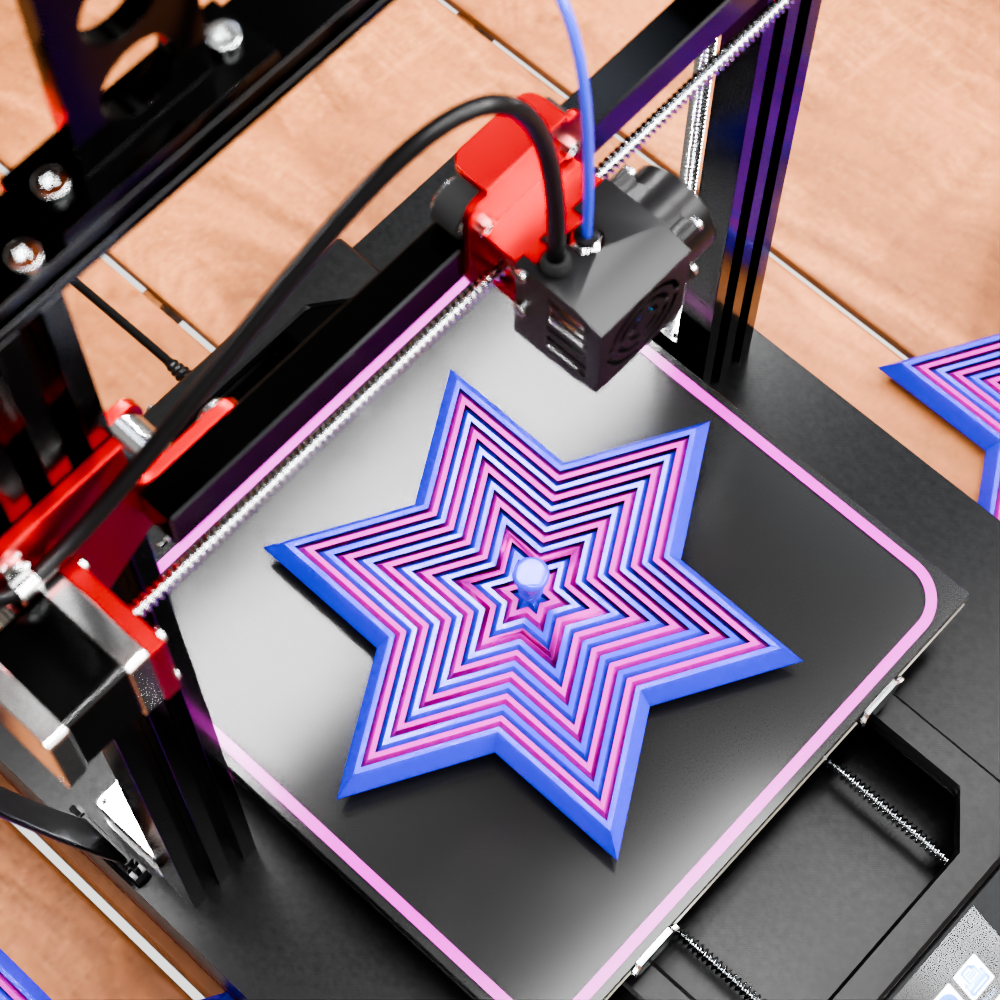 🟠 Expanded Sensory Star Satisfying Stress Releasing Fidget Toy