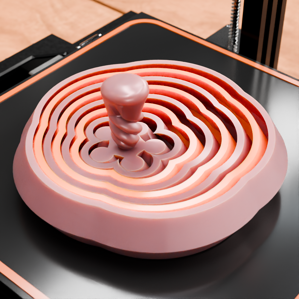 🟠 Expanded Sensory Flower Satisfying Stress Releasing Fidget Toy