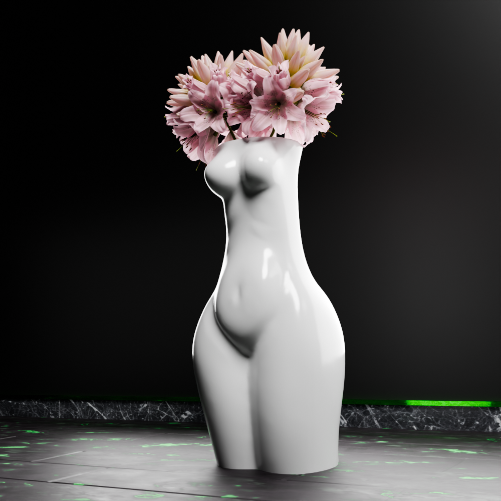 🟢 Perfect Shape Lovely Lady Woman Mannequin Vase
