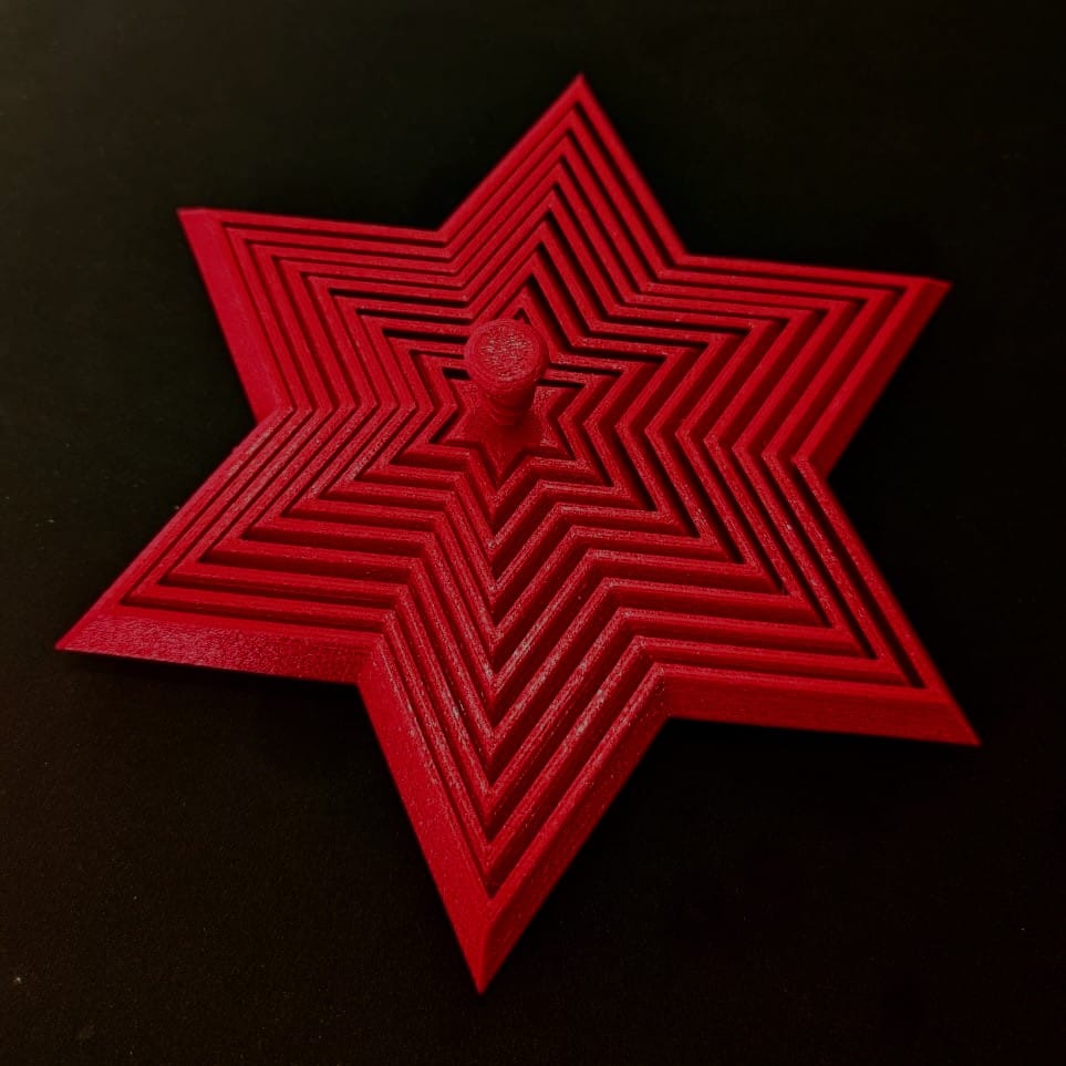🟠 Expanded Sensory Star Satisfying Stress Releasing Fidget Toy