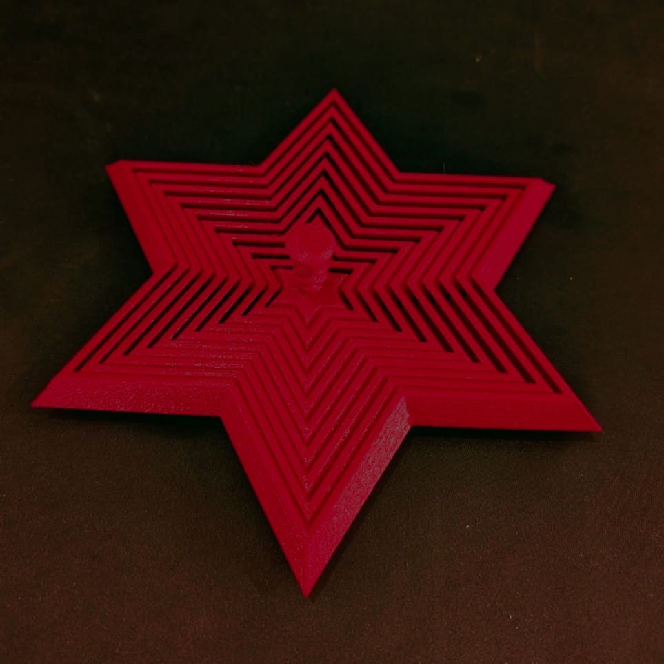 🟠 Expanded Sensory Star Satisfying Stress Releasing Fidget Toy