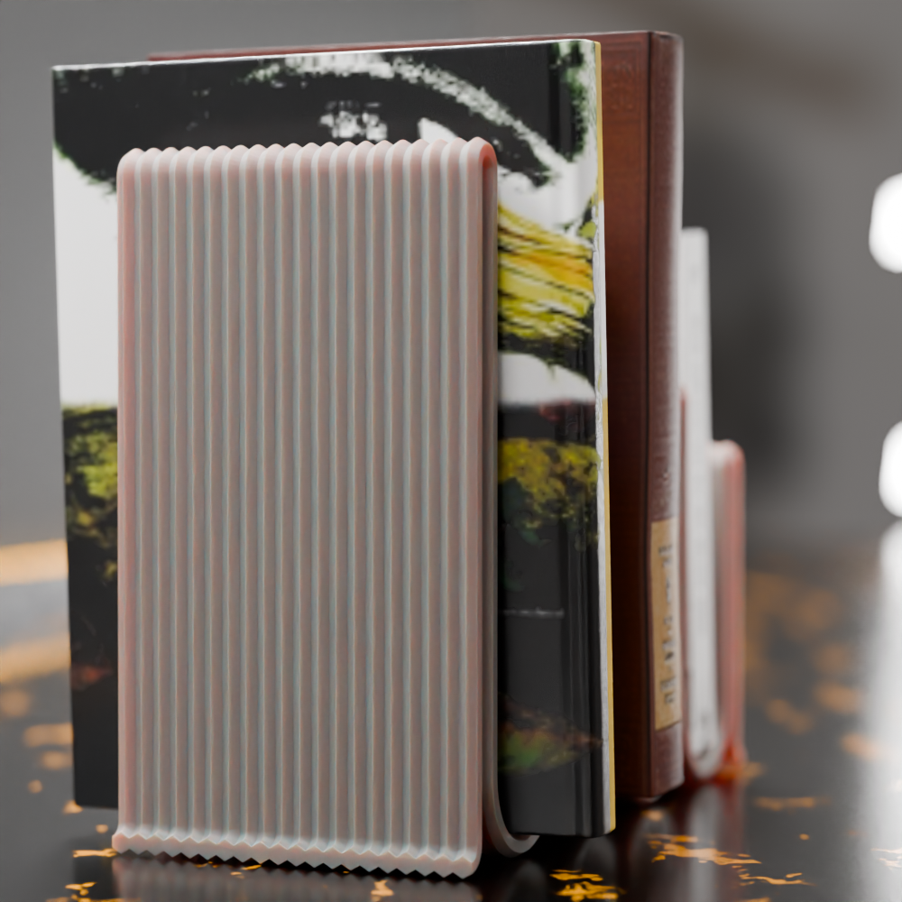 🟠 Book Stand Desk Organizer