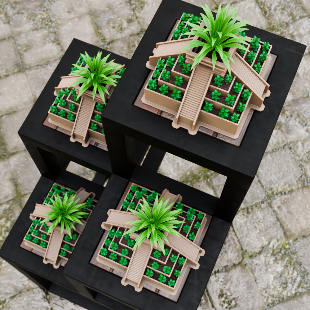 🟠 Chichen Itza Planter