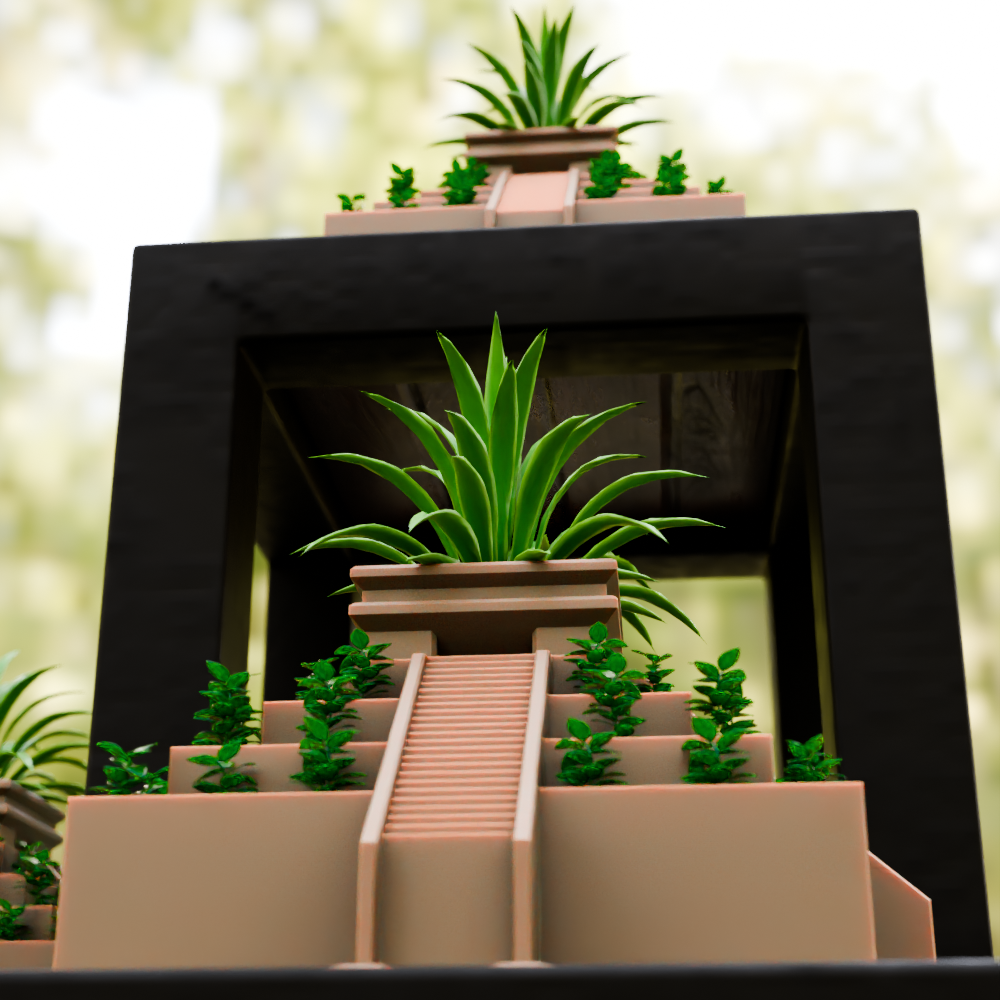 🟠 Chichen Itza Planter