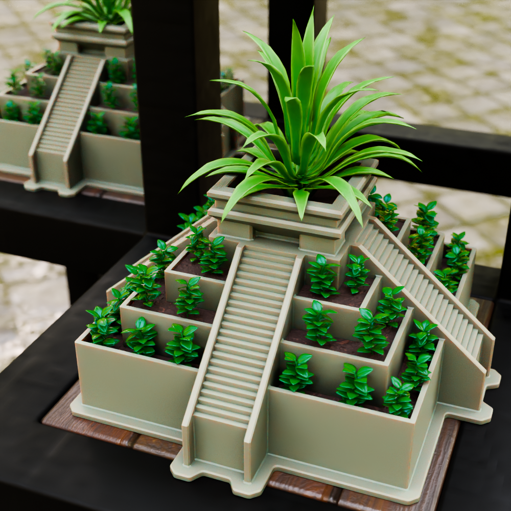 🟠 Chichen Itza Planter
