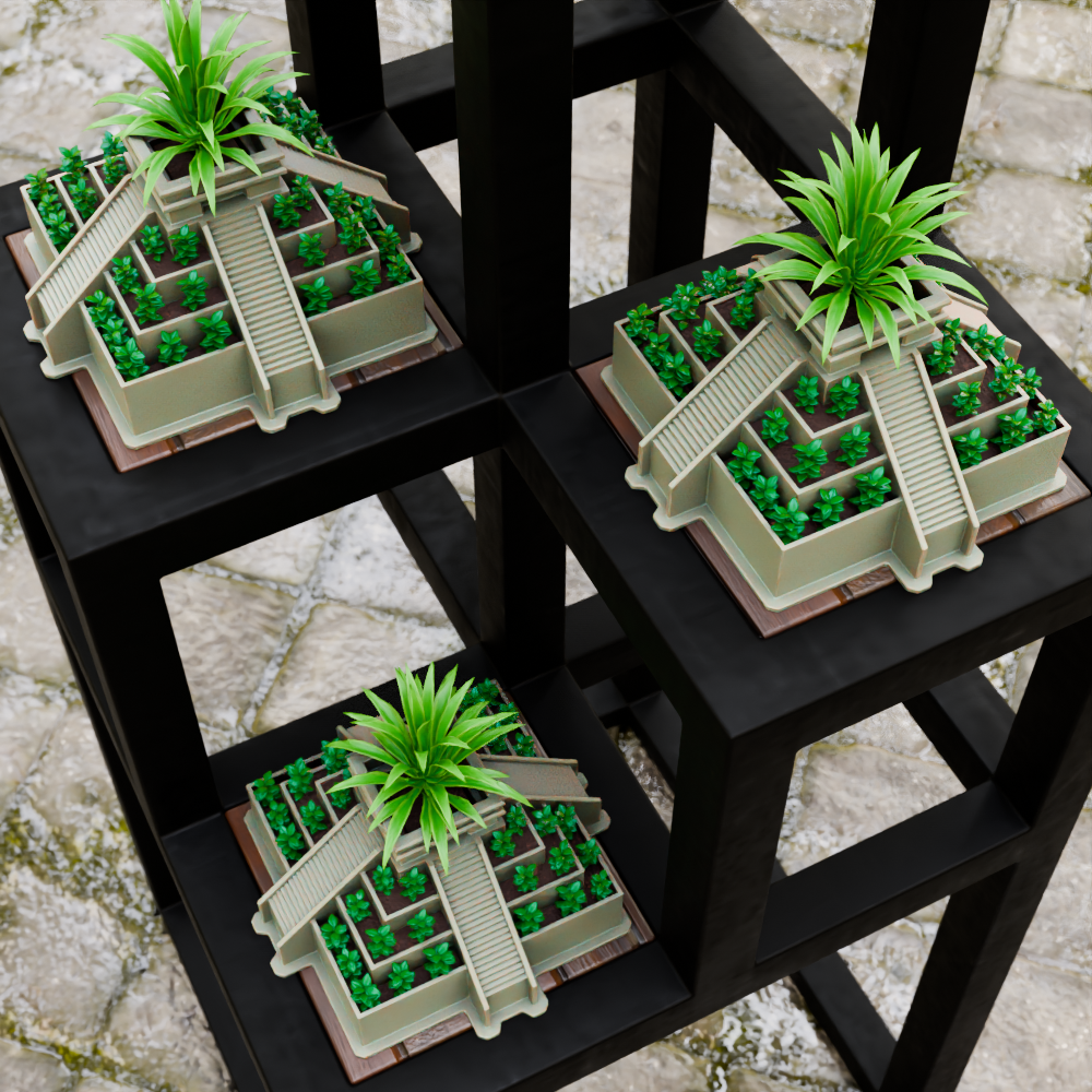 🟠 Chichen Itza Planter